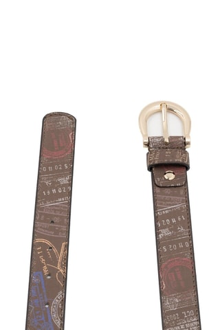 Cinturón de piel - Marrón