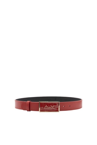 Cinturón de piel - Rojo