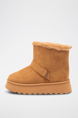 Botines forrados - Marrón