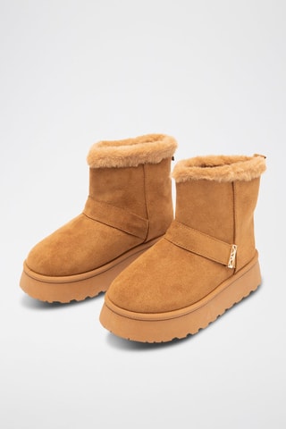 Botines forrados - Marrón