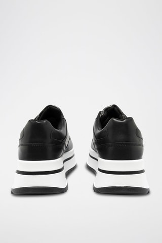 Zapatillas con plataforma - Negro