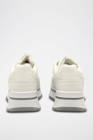 Zapatillas con plataforma - Blanco
