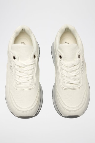 Zapatillas con plataforma - Blanco