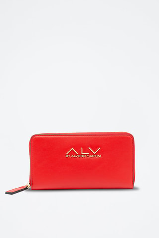 Cartera - Dorado y rojo