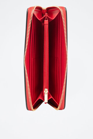Cartera - Dorado y rojo