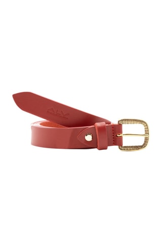 Cinturón de piel - Rojo