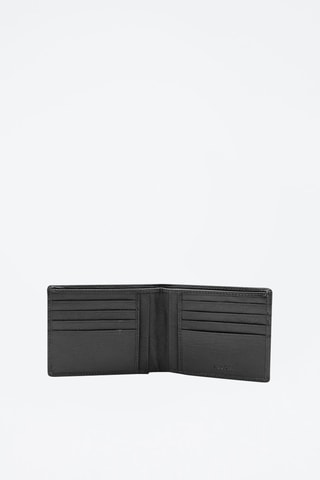 Cartera de piel Negro - Negro