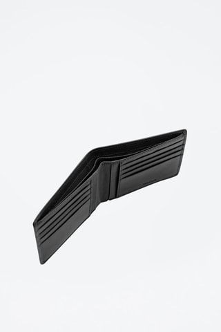 Cartera de piel Negro - Negro
