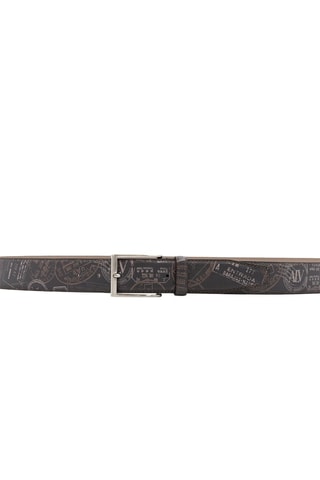 Cinturón de piel - Marrón