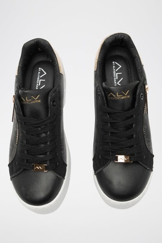 Zapatillas con plataforma - Negro