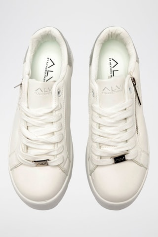 Zapatillas con plataforma - Blanco