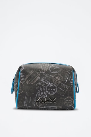Estuche - Negro y azul