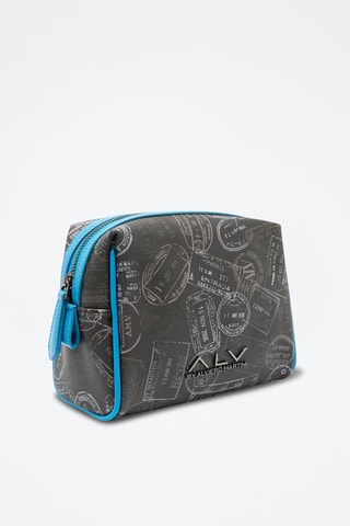 Estuche - Negro y azul
