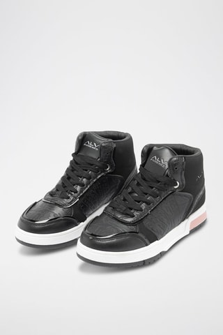 Zapatillas altas - Negro