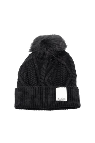 Gorro con borla - Negro