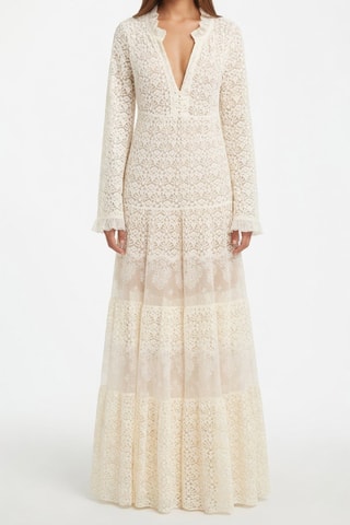 Vestido comprido - Multicor