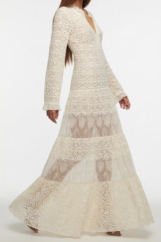 Vestido comprido - Multicor