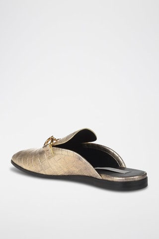 Mules - Dourado - Preto e dourado