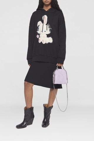 Sweat com capuz - Preto - Preto