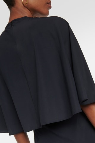 Vestido assimétrico - Preto - Branco e preto