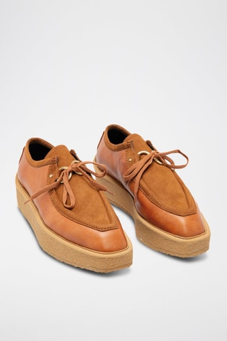 Derbies com plataforma - Castanho - Castanho
