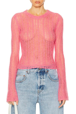 Camisola de lã - Rosa - Rosa