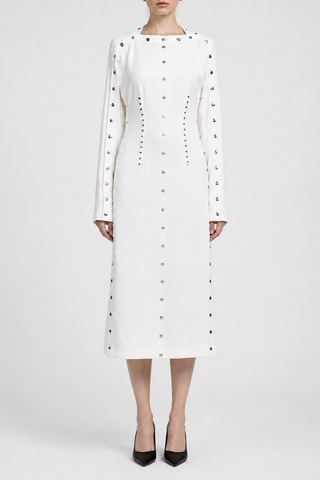 Vestido direito - Branco