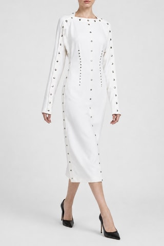 Vestido direito - Branco