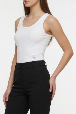 Camisola de alças - Branco