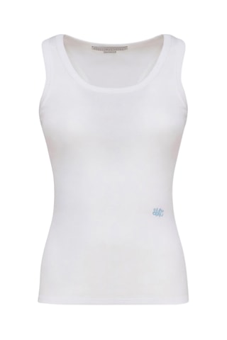 Camisola de alças - Branco