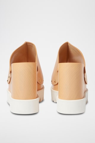 Mules com plataforma - Rosa