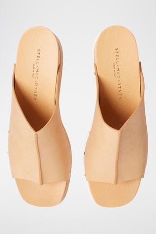 Mules com plataforma - Rosa