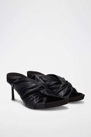 Mules de salto - Preto - Preto