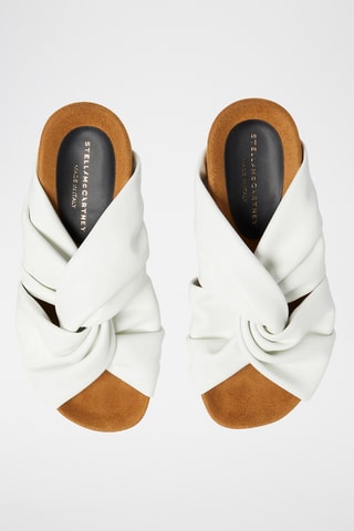 Mules de salto alto - Branco