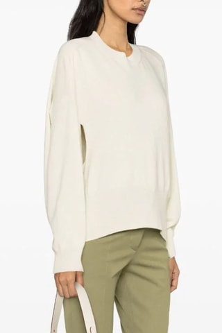 Camisola de lã - Cru - Branco