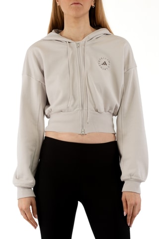 Sweat com capuz - Cinzento-claro - Cinzento
