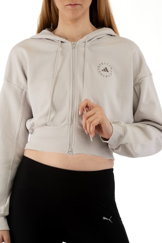 Sweat com capuz - Cinzento-claro - Cinzento