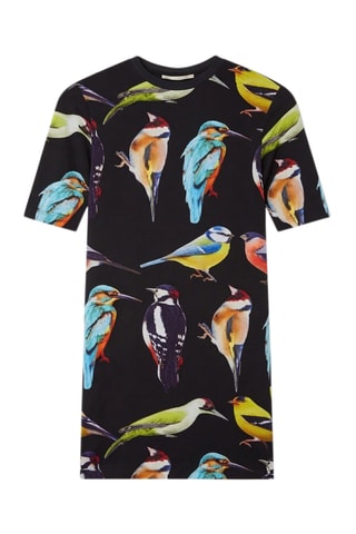 Vestido direito - Multicor