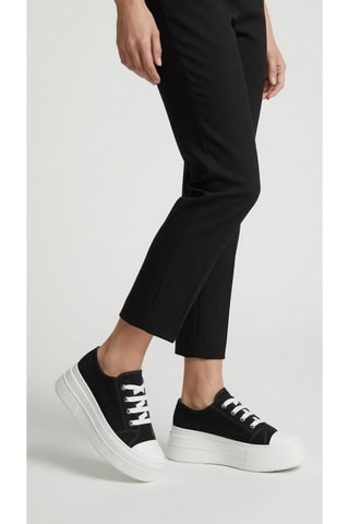 Sapatilhas com plataforma - Preto