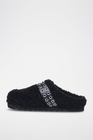 Mules - Preto - Preto e prateado