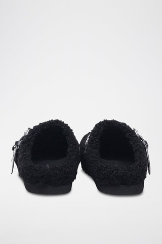 Mules - Preto - Preto e prateado