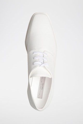 Sapatilhas com plataforma - Branco - Branco e preto