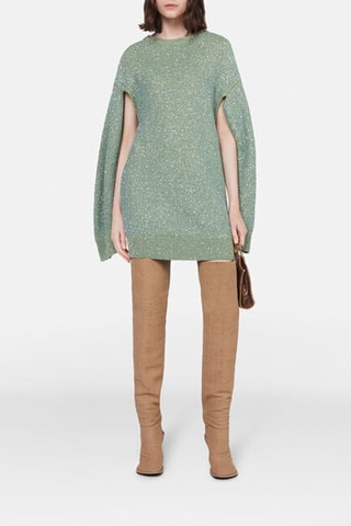 Vestido-camisola - Verde-pálido - Verde