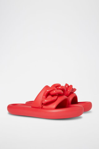 Mules - Vermelho - Vermelho