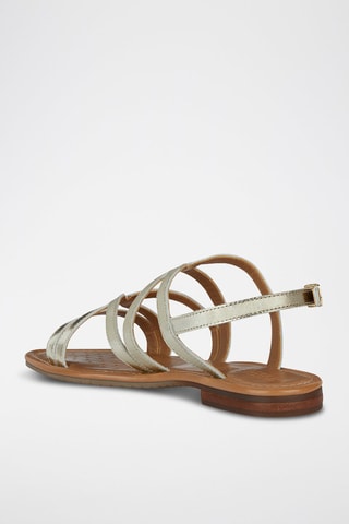 Leren Sandalen Sozy - Goudkleurig