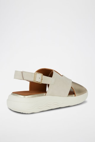 Leren Sandalen Spherica Ec5 - Beige