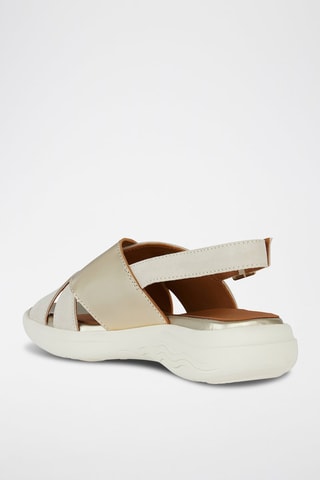 Leren Sandalen Spherica Ec5 - Beige