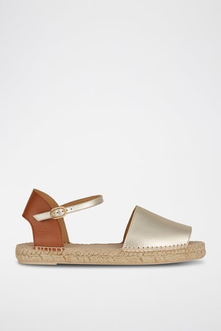 Leren Sandalen Lampedusa  - Goudkleurig