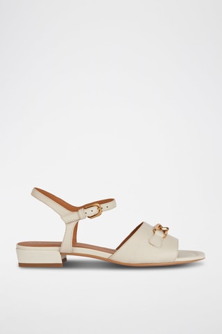 Leren Sandalen New Eraklia 15  - Beige