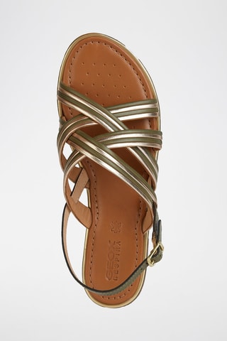 Leren Sandalen Sozy Plus - Kaki